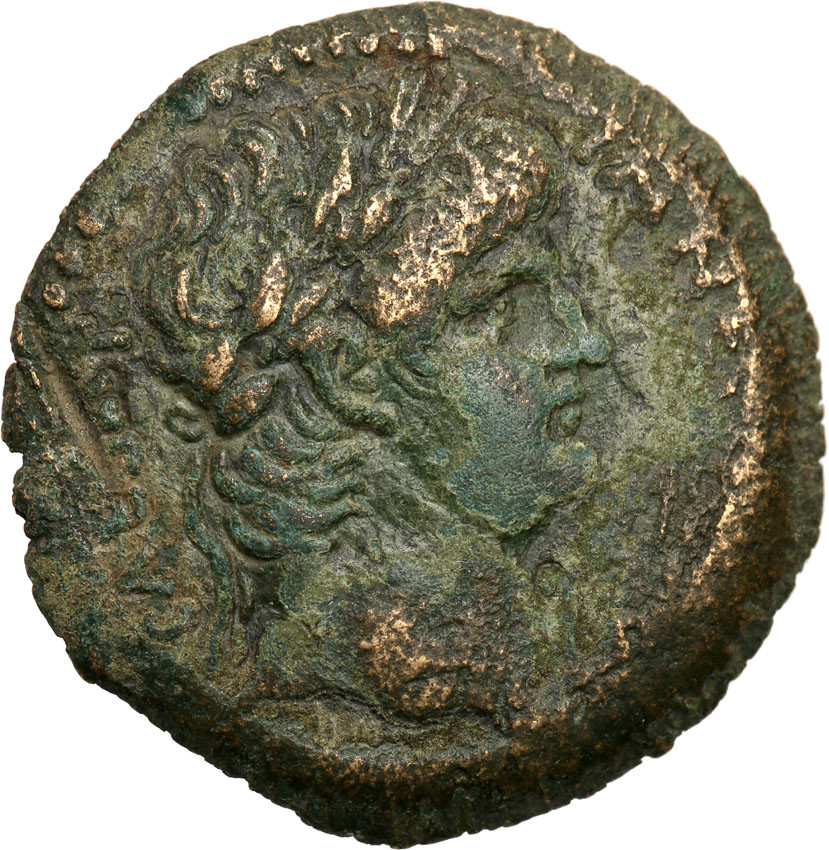 Prowincje Rzymskie Syria. Neron 54-68 r. n.e., AE 23, Antiochia